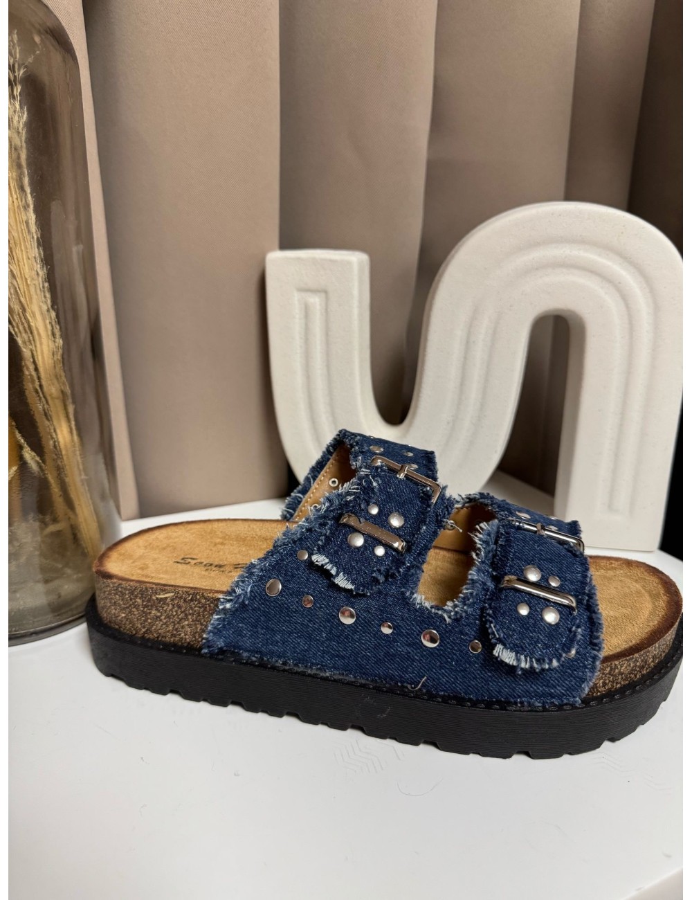 Sandales denim ROCK