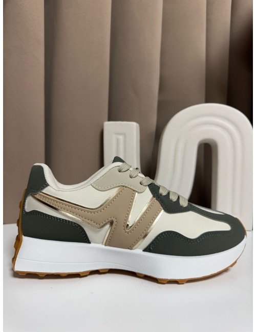 Sneakers Lily Kaki